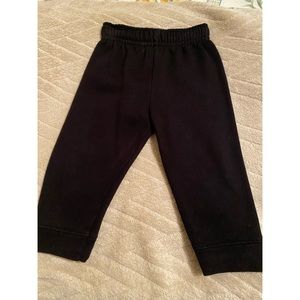 Black sweatpants